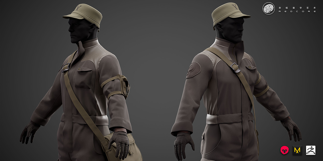 【赤核第十期】布料解算专项训练作品展示-第四弹