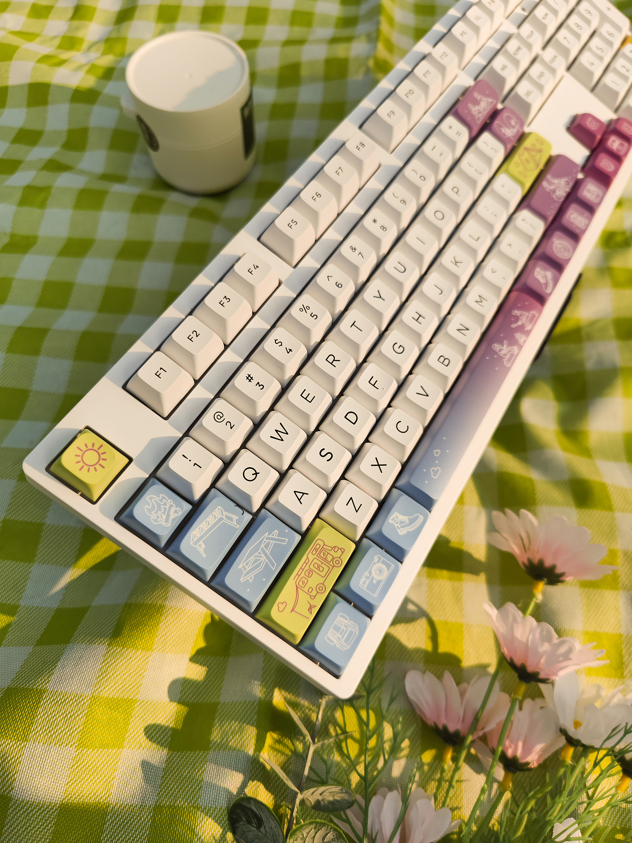 拾光派对键帽外观设计及产品拍摄