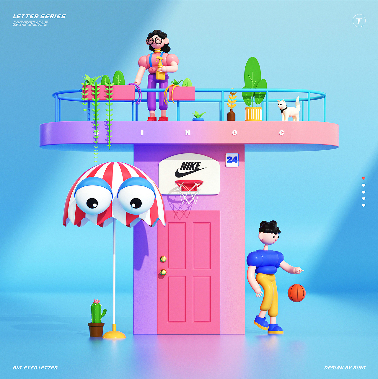 C4D字母系列-26 Letter Series（图ZMzA4NTI1Mjcy） - 场景 - 站酷设计师BINGc原创素材 - 站酷ZCOOL