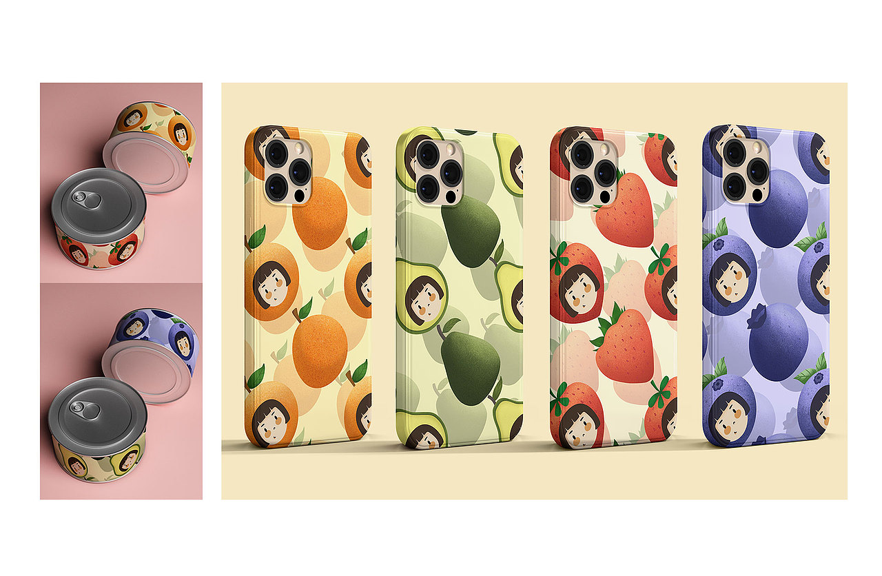 水果插画系列（图ZMzE5MjIzMDgw） - 商业插画 - 站酷设计师Z49554071原创素材 - 站酷ZCOOL