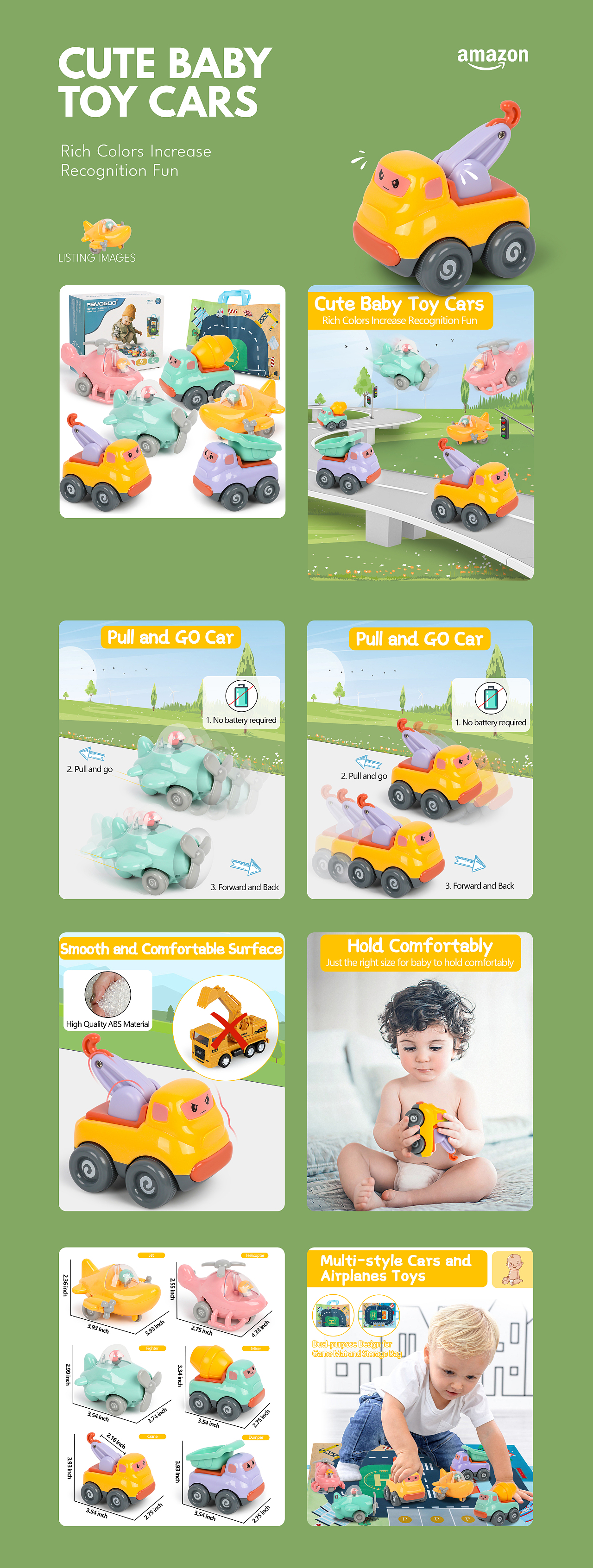 亚马逊专业设计-儿童玩具车套装-2023（图ZMzY3MTczNzQ0） - 电商 - 站酷设计师陳水繼原创素材 - 站酷ZCOOL