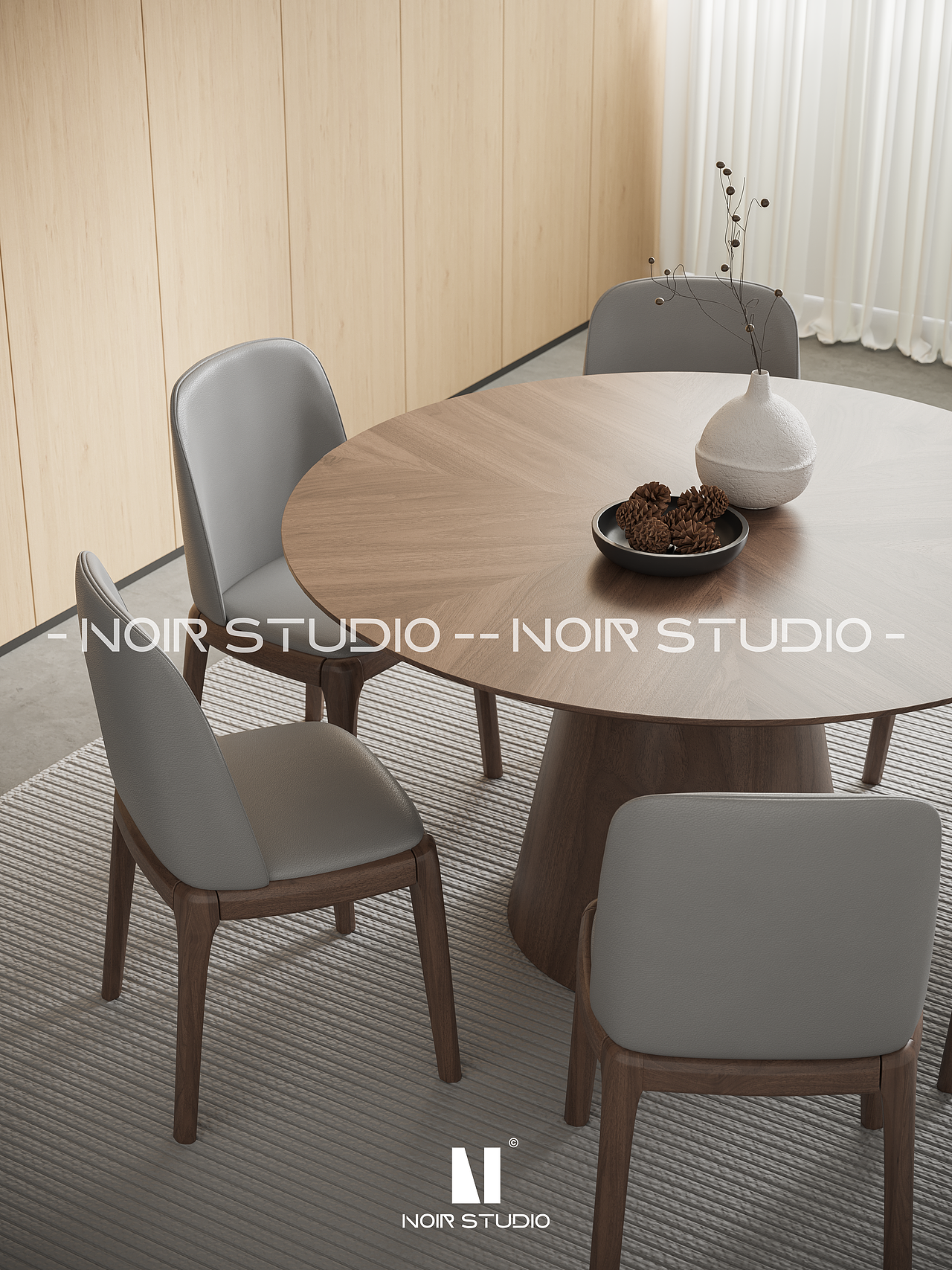 餐桌椅渲染（图ZMzQ4NzkyNDky） - 生活用品 - 站酷设计师小方昵原创素材 - 站酷ZCOOL