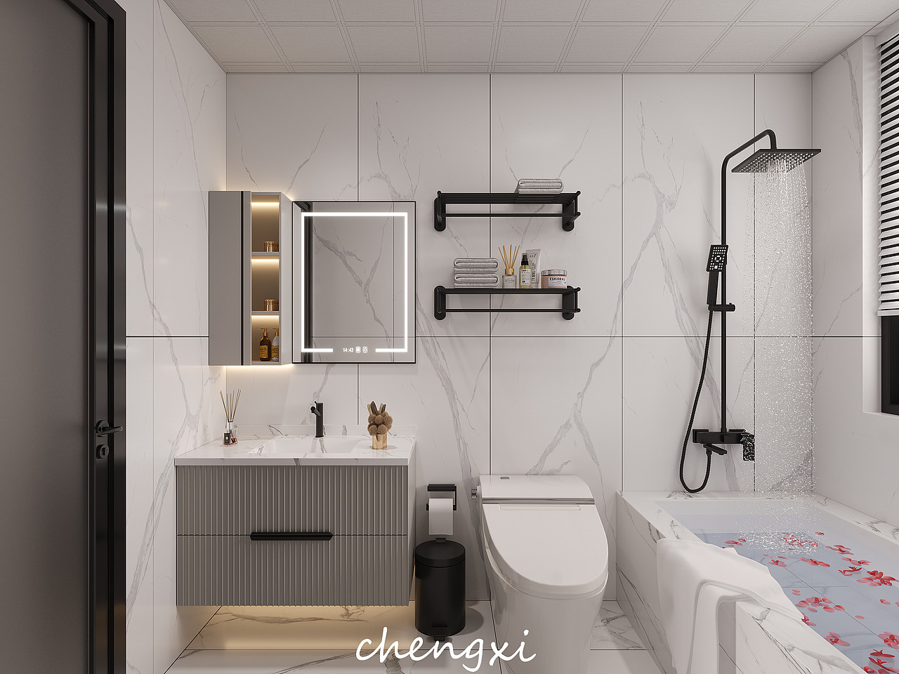 现代住宅，以简约设计呈现生活之美~