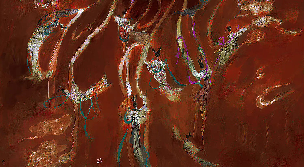 入選GAF啦~（圖ZMzY2NTk3NzM2） - 藝術(shù)插畫 - 站酷設(shè)計(jì)師嫵酥原創(chuàng)素材 - 站酷ZCOOL