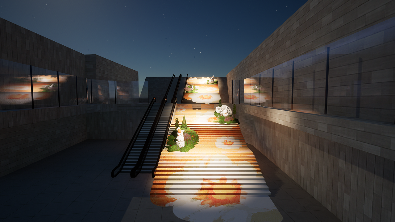 【夏日的安可】济南万象城春夏季节主题大型美陈场景（图ZMzM4NjM1MDI0） - 舞台美术 - 站酷设计师朱多多原创素材 - 站酷ZCOOL