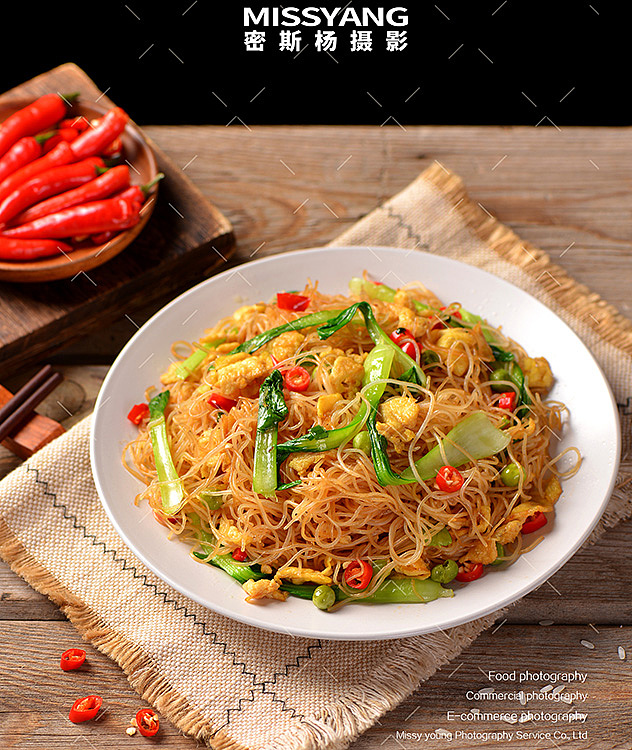 桂林炒细米粉拍摄|美食摄影|电商速食摄影|×郑州密斯杨