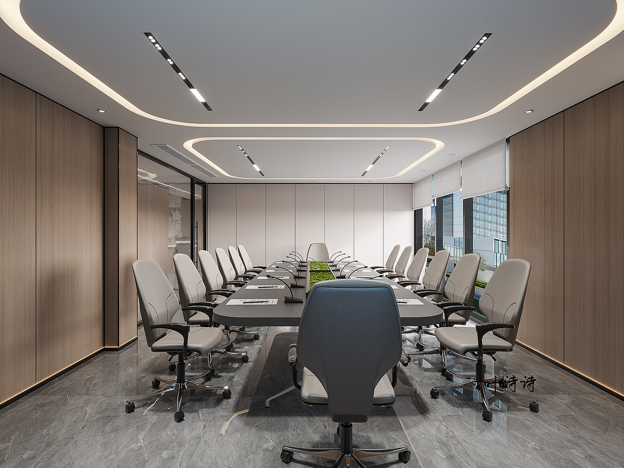 办公室设计|让原本单调枯燥的办公室装修变得简约舒适