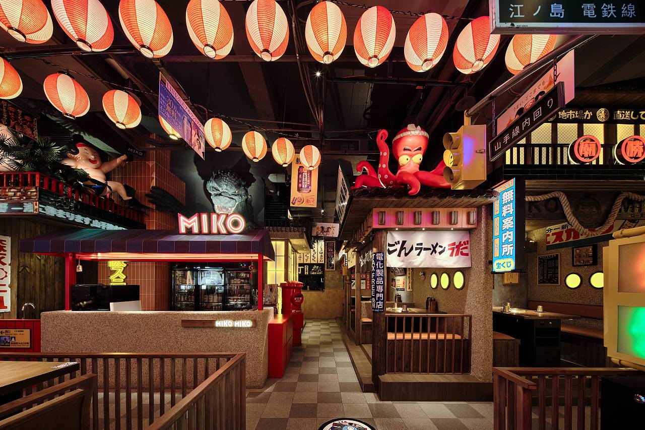 【餐饮空间】MIKO MIKO 日式和牛烧肉（图ZMzU2MTQxOTYw） - 酒店餐饮设计 - 站酷设计师南京拿云室内设计原创素材 - 站酷ZCOOL