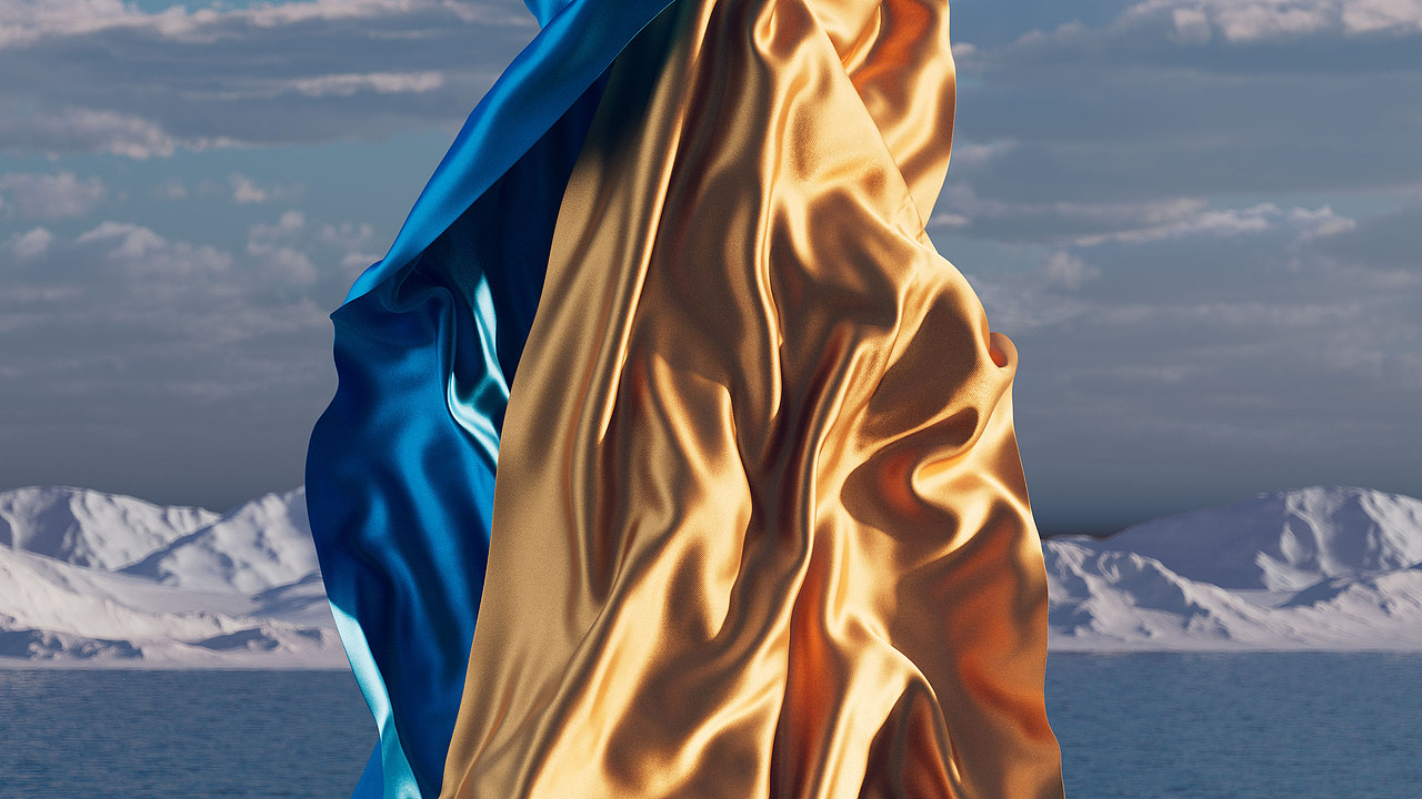 3DMAX中的抽象布料动画