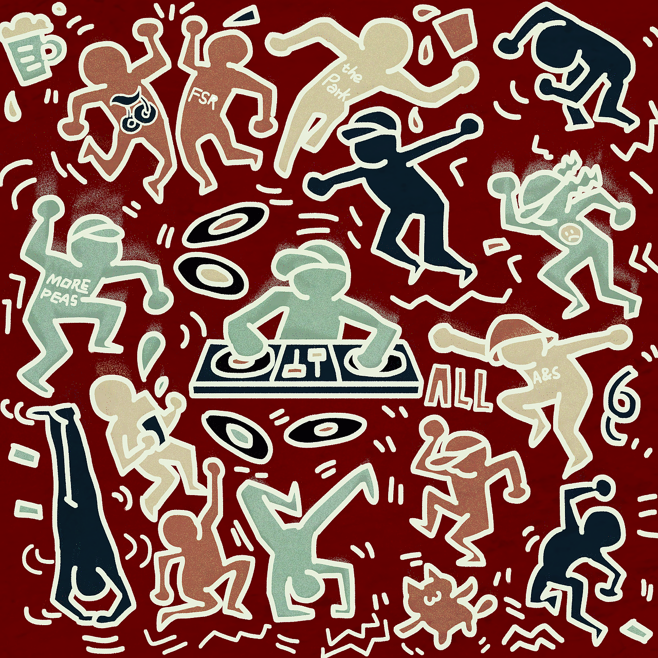 关于日常的插画