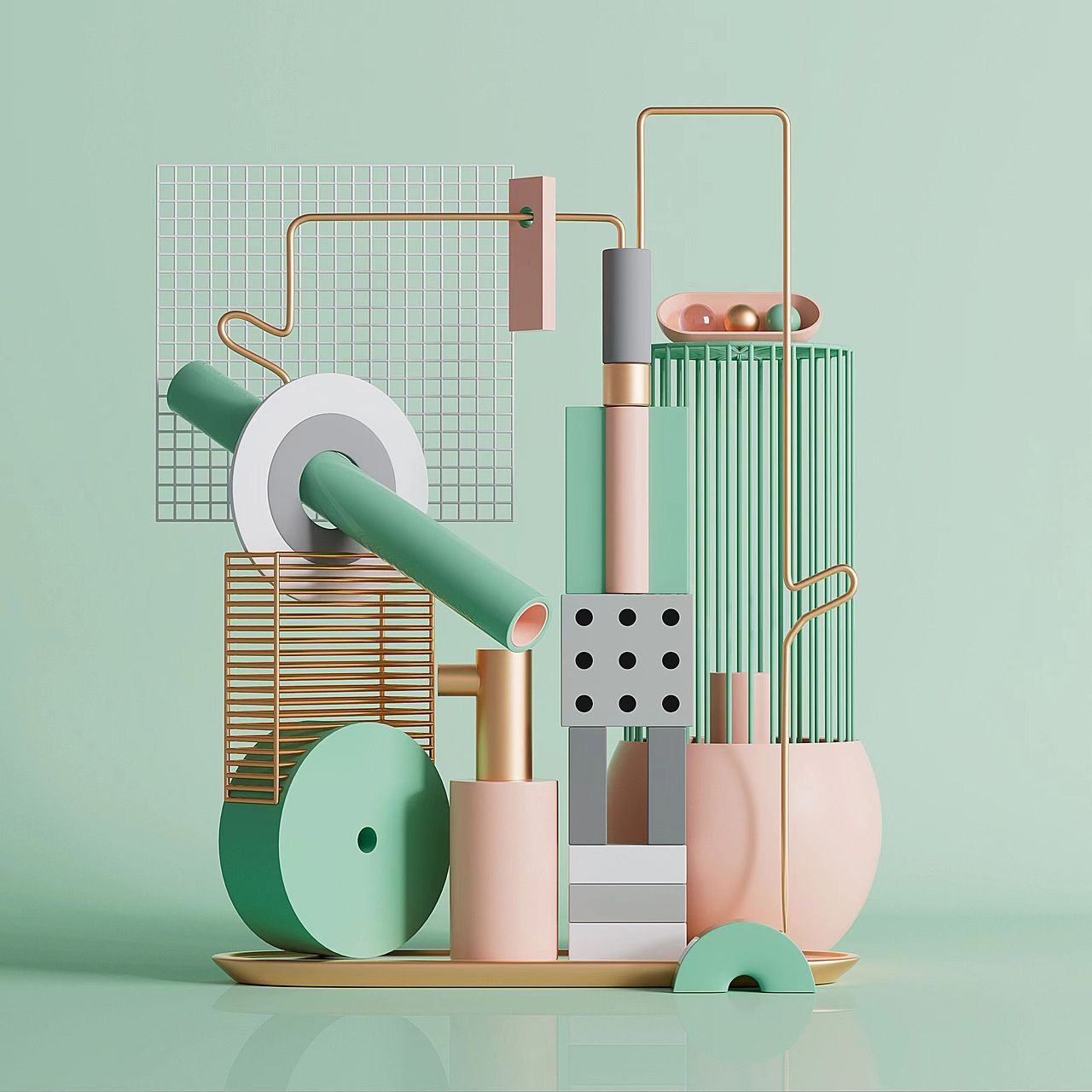 某童鞋的C4D课堂06期【学生作业一】