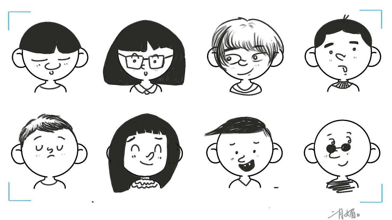 挑戰(zhàn)百變頭像打卡D14（圖ZMzQwNzg2Mjk2） - 創(chuàng)作習(xí)作 - 站酷設(shè)計(jì)師二月媚原創(chuàng)素材 - 站酷ZCOOL