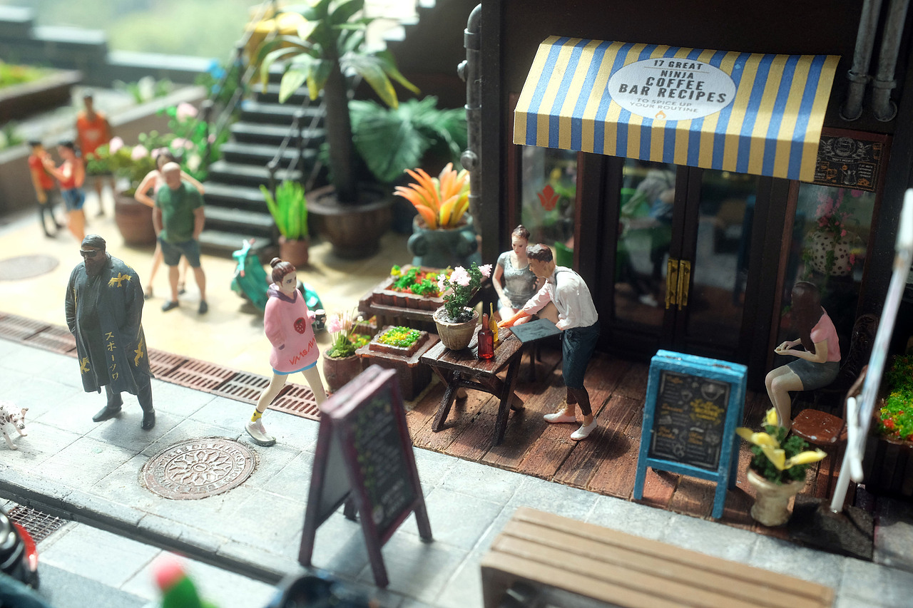 最近制作完成的一个微缩小景，1/64比例。（图ZMzAzNTYxMDA4） - 其他手工艺 - 站酷设计师玩手工的饼哥原创素材 - 站酷ZCOOL