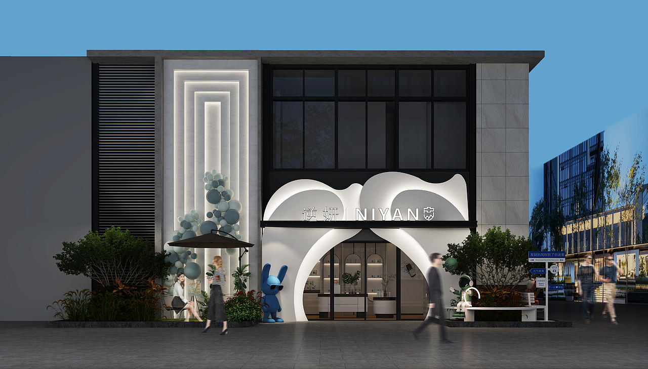 年度项目合集|室内设计|效果图|2023|Moss|新年快乐（图ZMzYxMjE4NTk2） - 商业空间设计 - 站酷设计师设计师Hobo原创素材 - 站酷ZCOOL