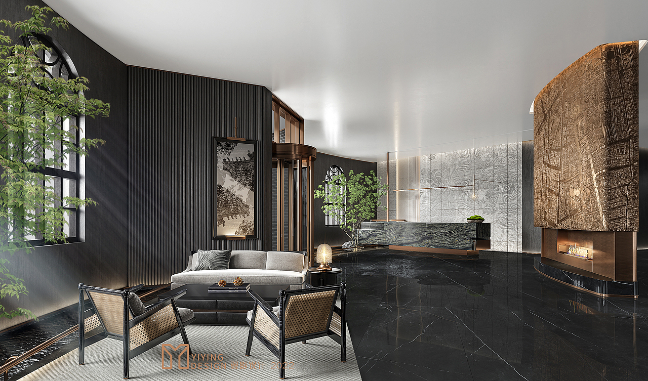 星级酒店┃酒店┃效果图