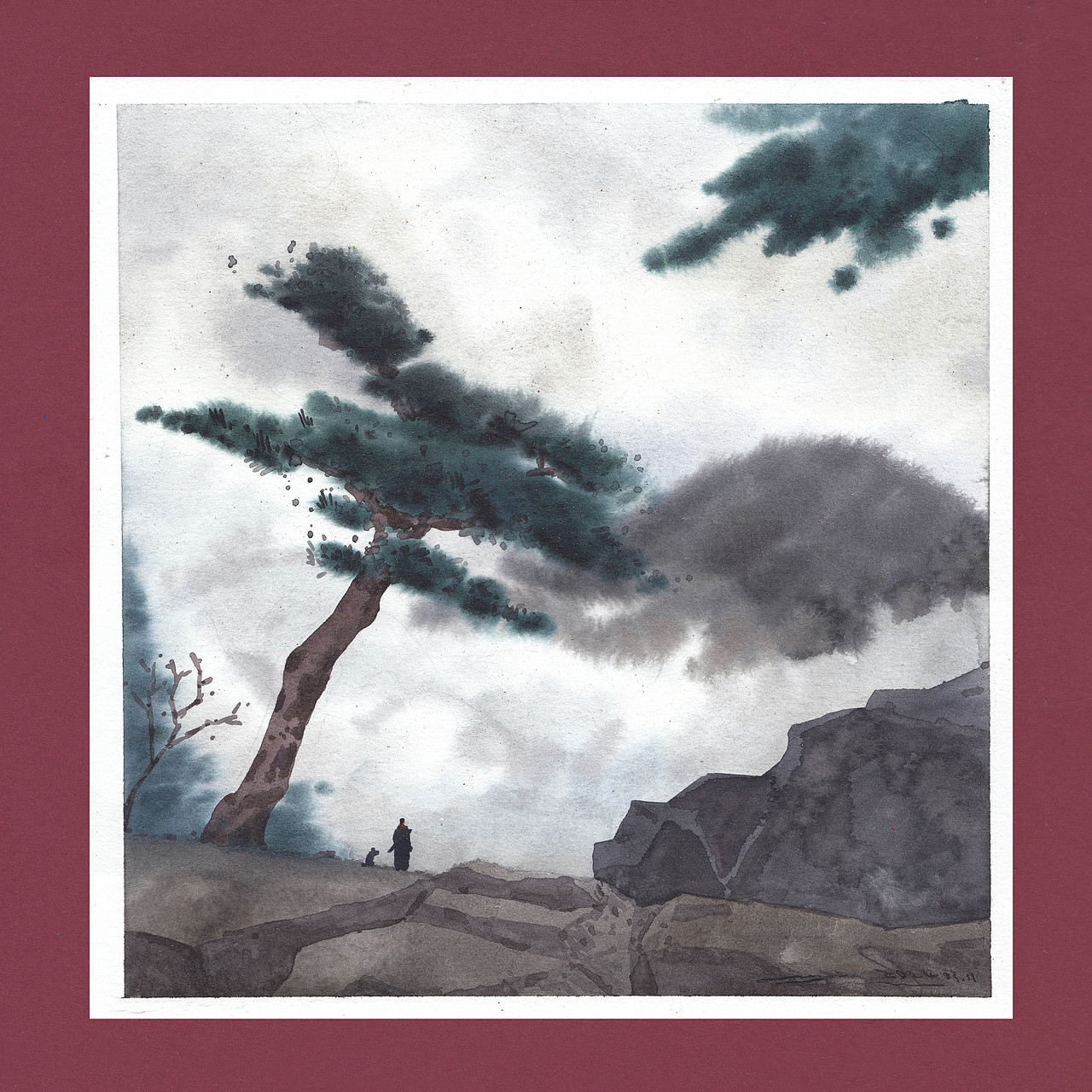 我的第56-58本画本-一人一狗的生活游记