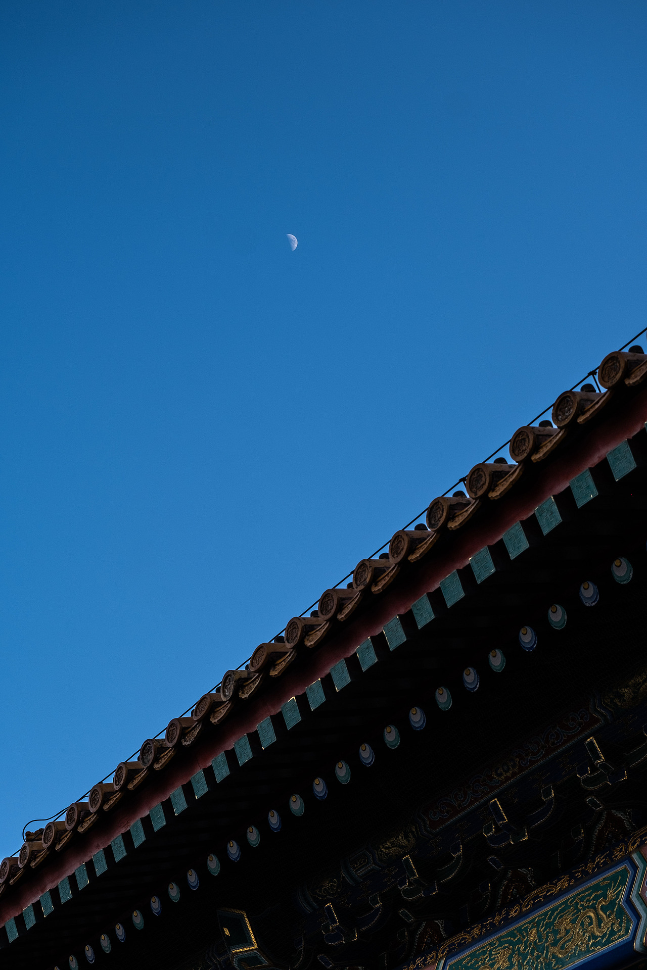 冬日里的北京 古建筑的光影