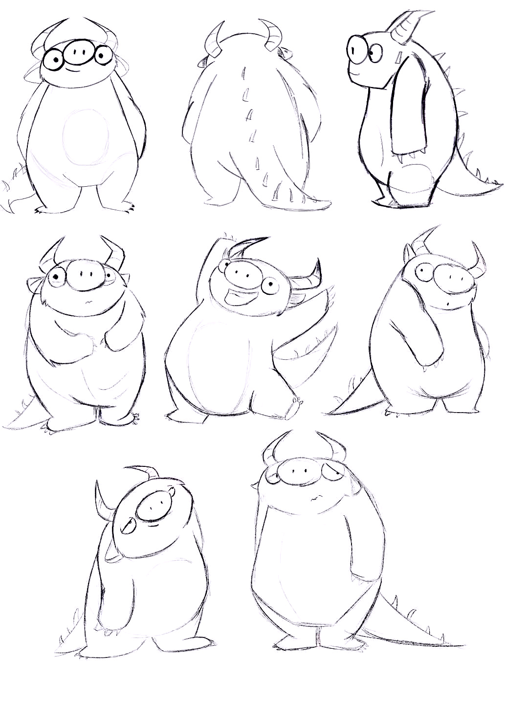 【插画练习】那些年我画过的画（图ZMzMwODcyODEy） - 儿童插画 - 站酷设计师吴卓慧原创素材 - 站酷ZCOOL