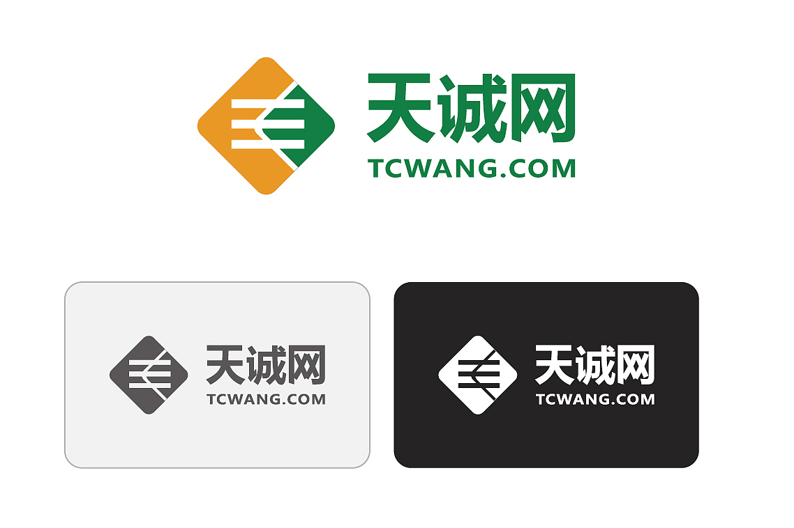 天诚网vi设计（图ZMzQxNzYxMDIw） - Logo - 站酷设计师江川次郎原创素材 - 站酷ZCOOL
