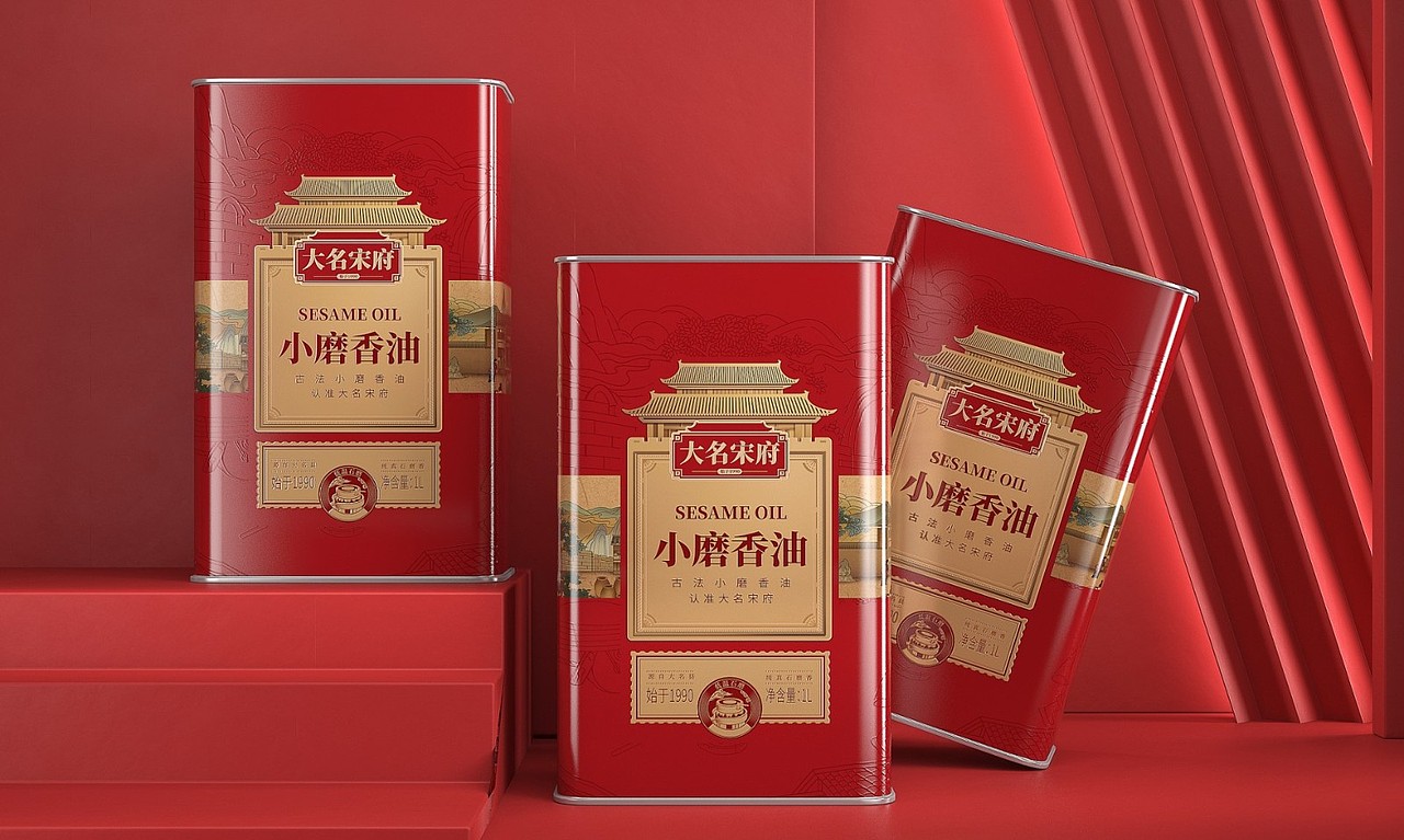 大名宋府香油 ——徐桂亮品牌设计！（图ZMzQ2Mjk3OTky） - 品牌 - 站酷设计师徐桂亮品牌设计原创素材 - 站酷ZCOOL