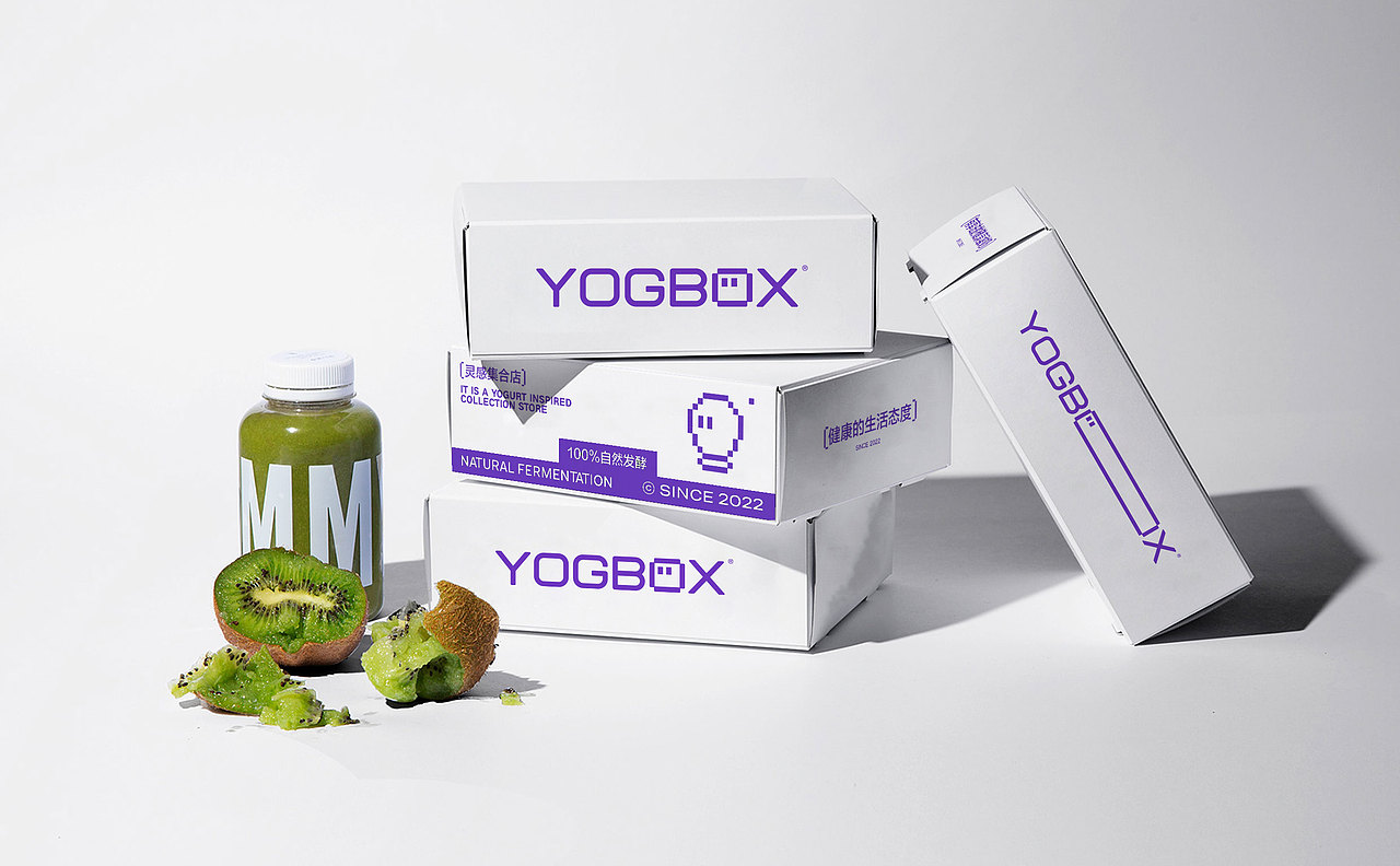 YOGBOX·酸奶集盒 | 魔戏空间设计案例（图ZMzQ0NjI2NDQ0） - 商业空间设计 - 站酷设计师魔戏空间设计原创素材 - 站酷ZCOOL