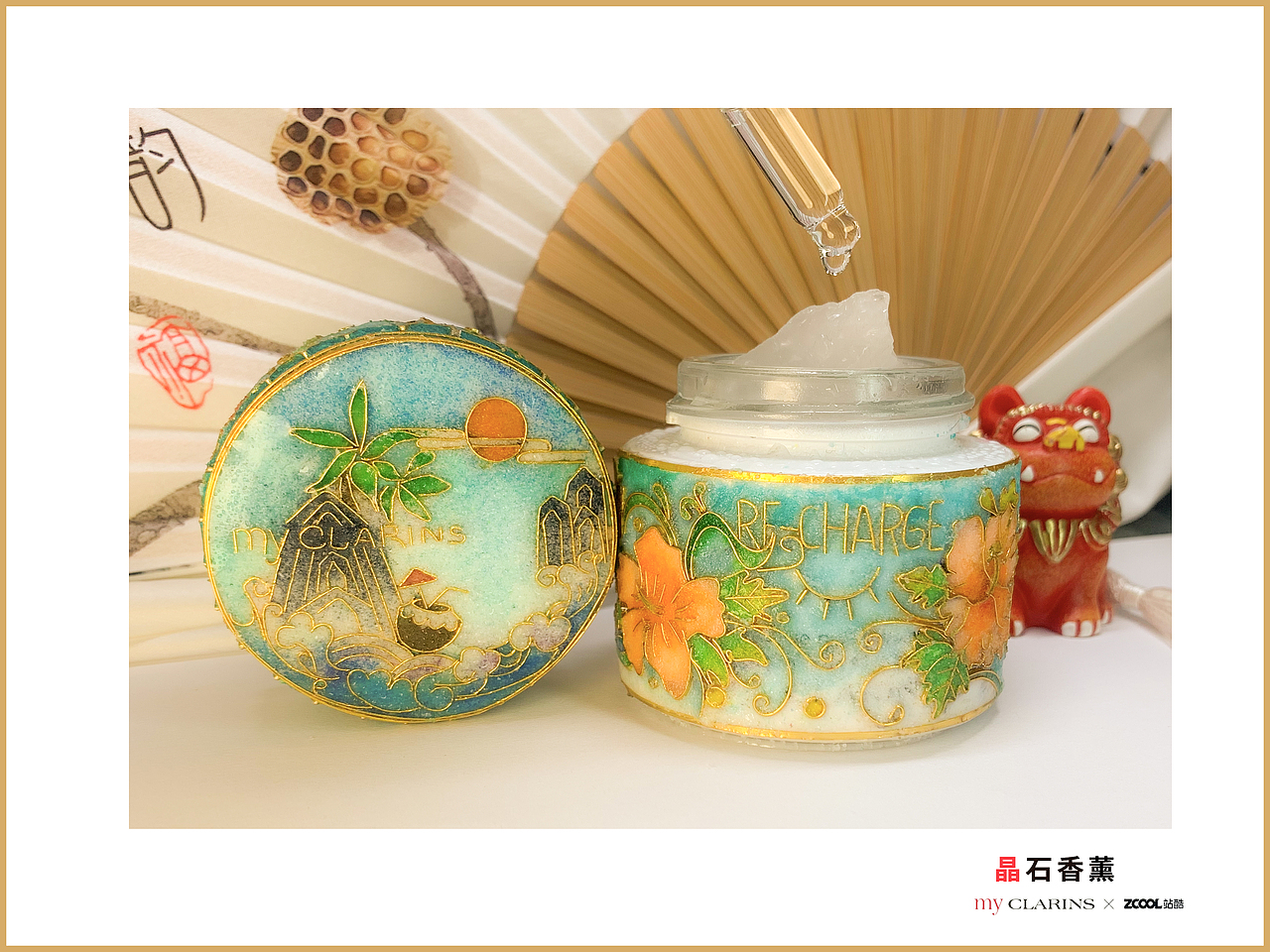 掐丝珐琅的优雅时尚（图ZMzQ3Mjc0ODcy） - 海报 - 站酷设计师阳小学学原创素材 - 站酷ZCOOL