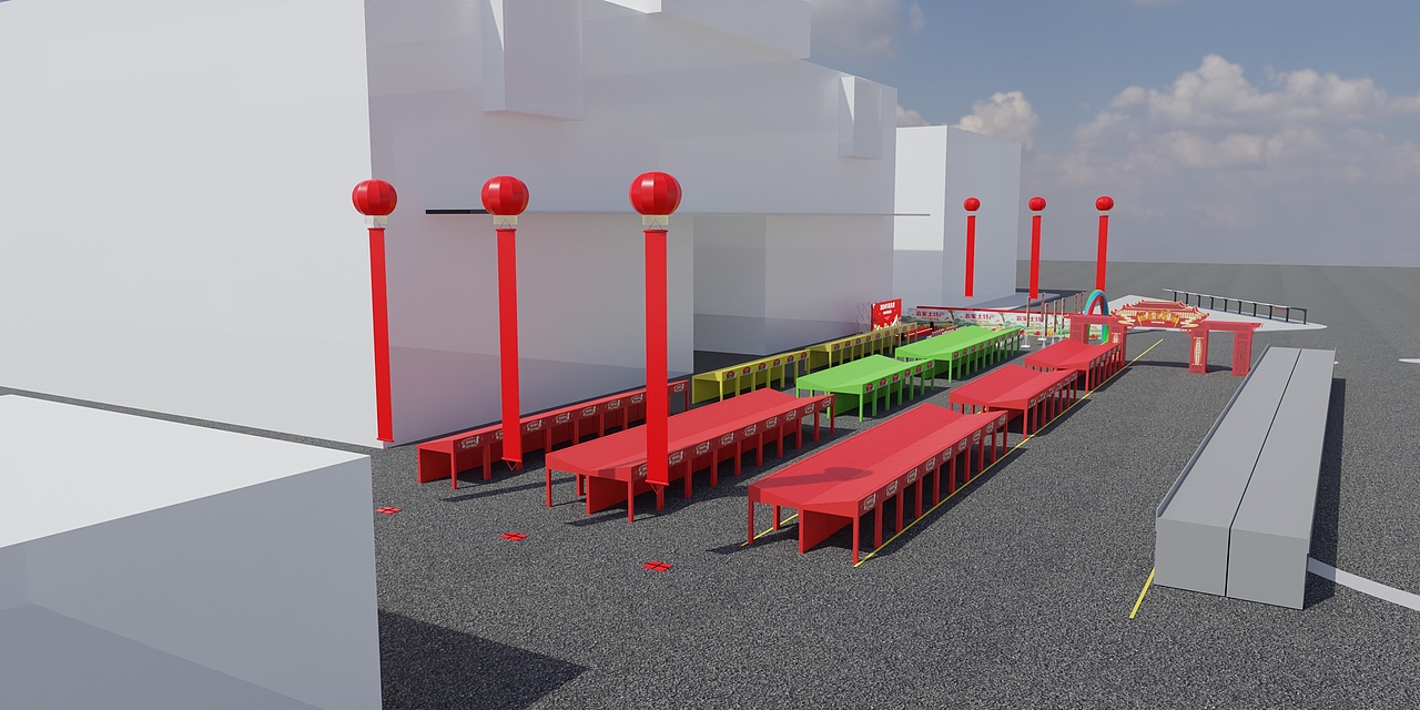 2024大市场年货惠民集市年货大集（图ZMzY5MTMzODI4） - 其他三维 - 站酷设计师岩羊设计原创素材 - 站酷ZCOOL