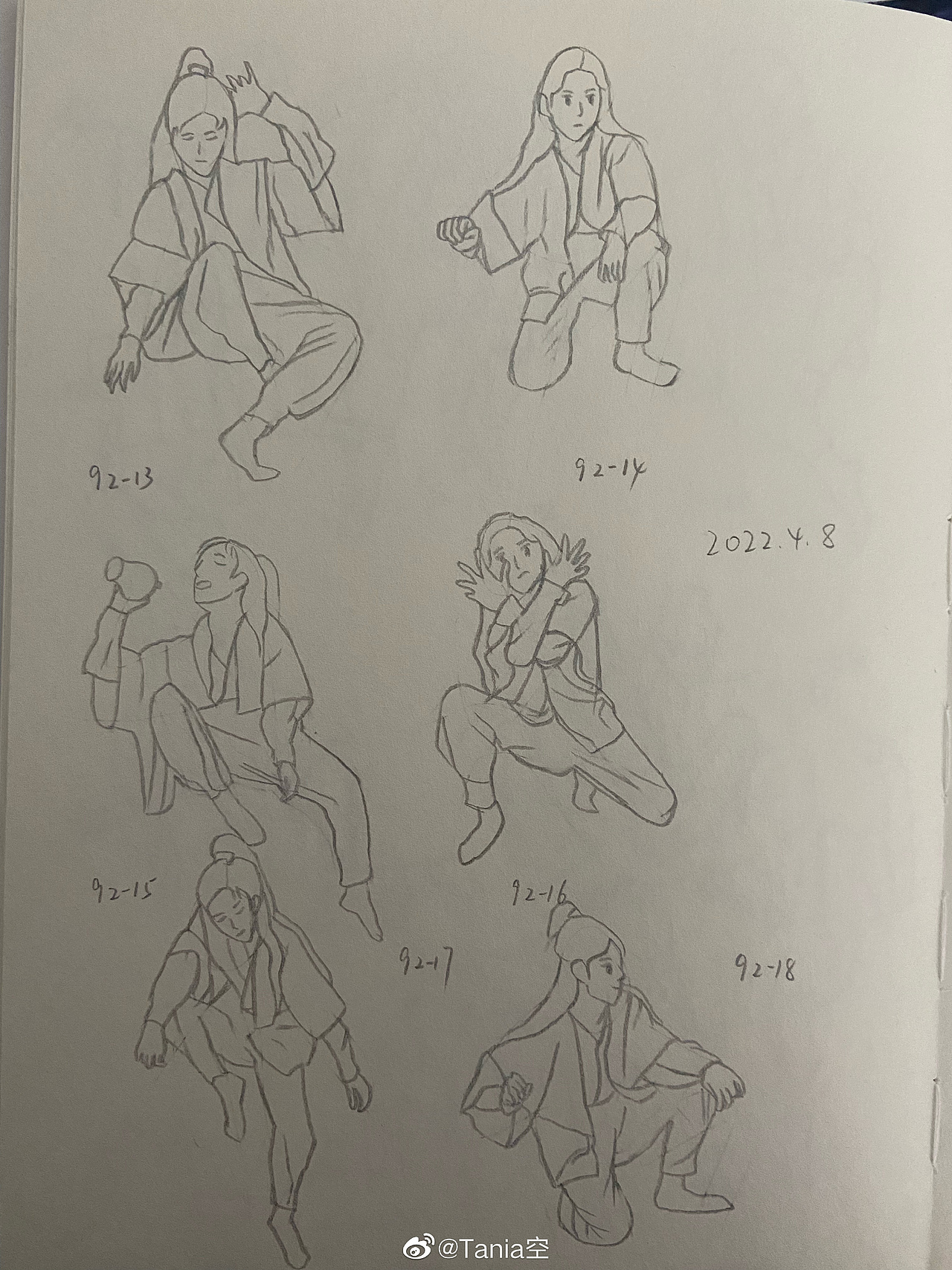 20220408第十一期 #速写60天挑战赛# day39 @速写班长（图ZMjk2MjA0Njg0） - 创作习作 - 站酷设计师夏晨溦原创素材 - 站酷ZCOOL