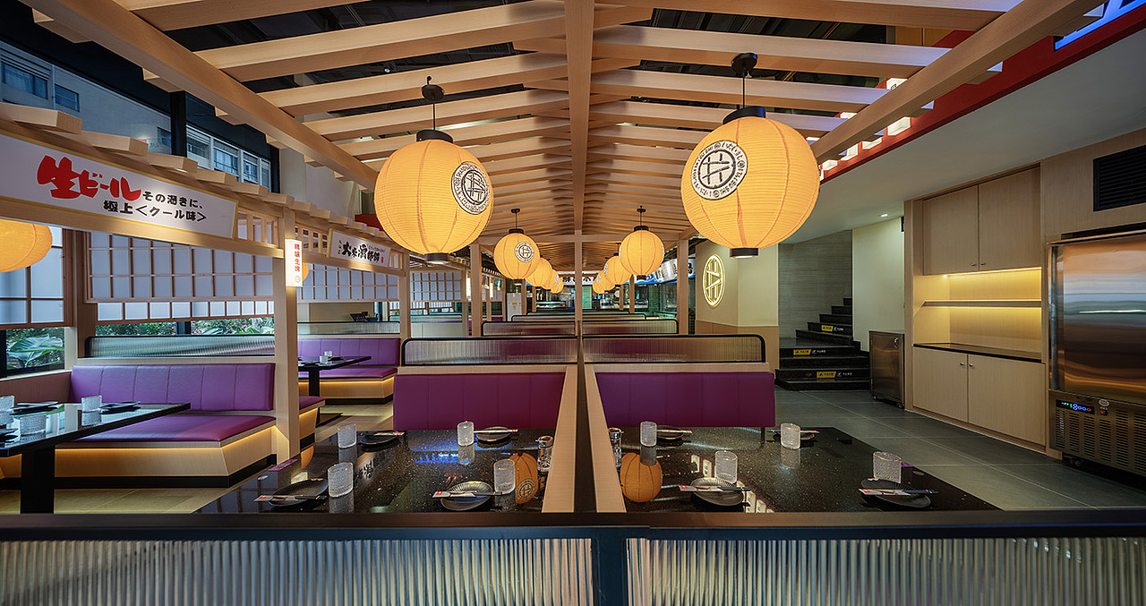 板井水产（西平店）空间更新升级（图ZMzQwODcwNDU2） - 酒店餐饮设计 - 站酷设计师cbd设计原创素材 - 站酷ZCOOL