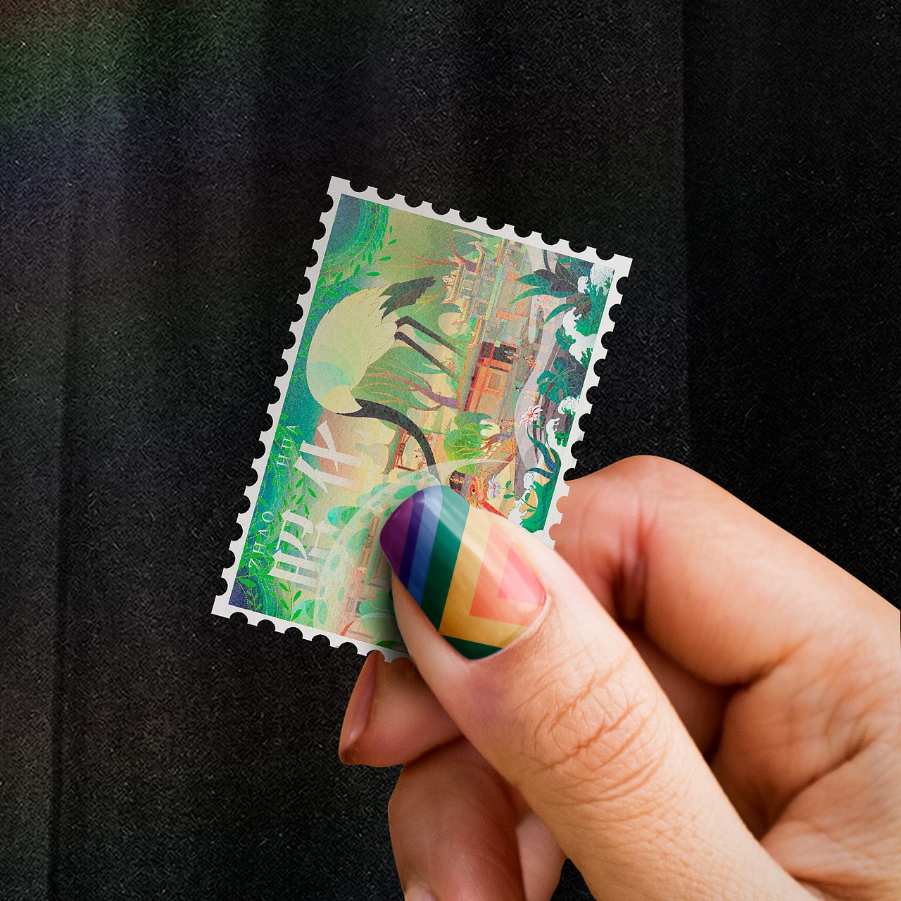 昭化古城文创插画