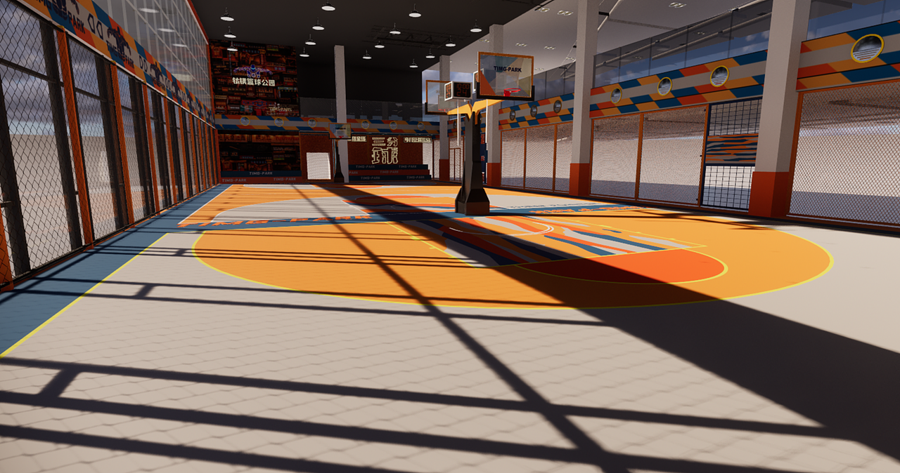 一些篮球馆设计方案
