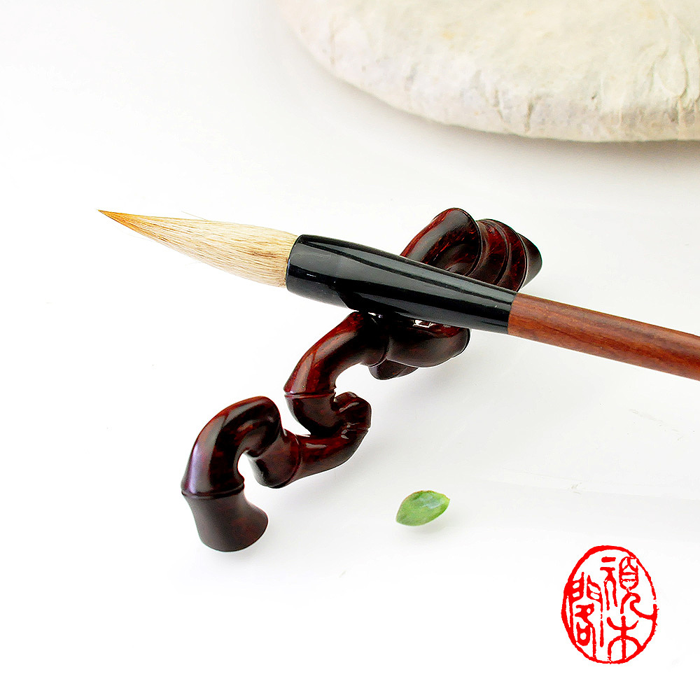顽木作品《紫檀竹节笔架》（图ZMzQyODY4MDQ0） - 其他手工艺 - 站酷设计师顽木阁原创素材 - 站酷ZCOOL