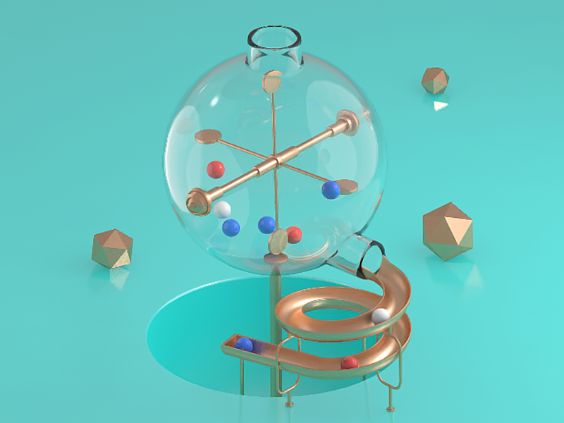 C4D摇奖器动画（图ZMzI0NzU5MzI0） - 动画/影视 - 站酷设计师LiLi园子原创素材 - 站酷ZCOOL