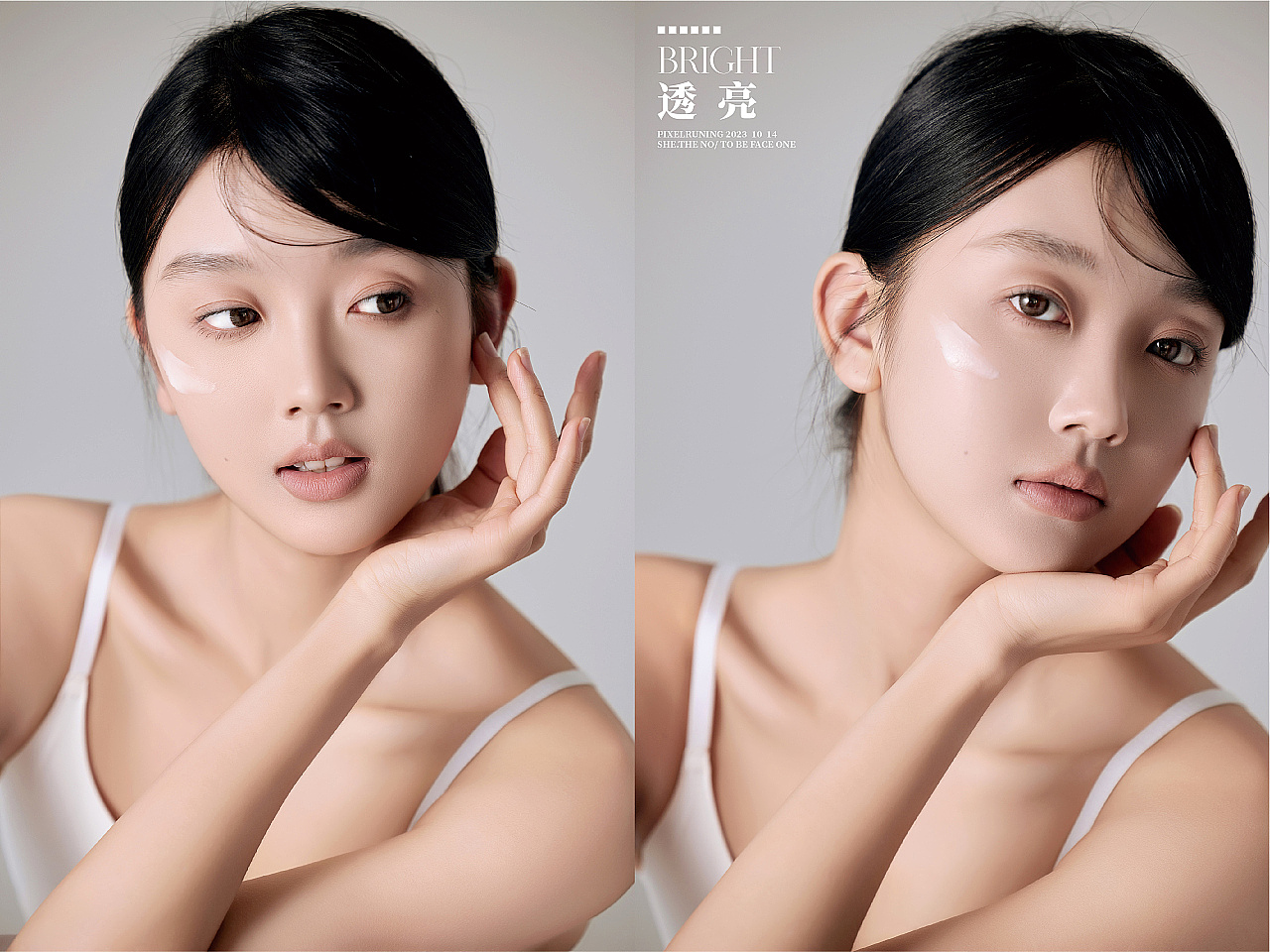 精简护肤，拒绝“内卷”（图ZMzUzNTM0MjIw） - 人像摄影 - 站酷设计师摄影师拾木原创素材 - 站酷ZCOOL