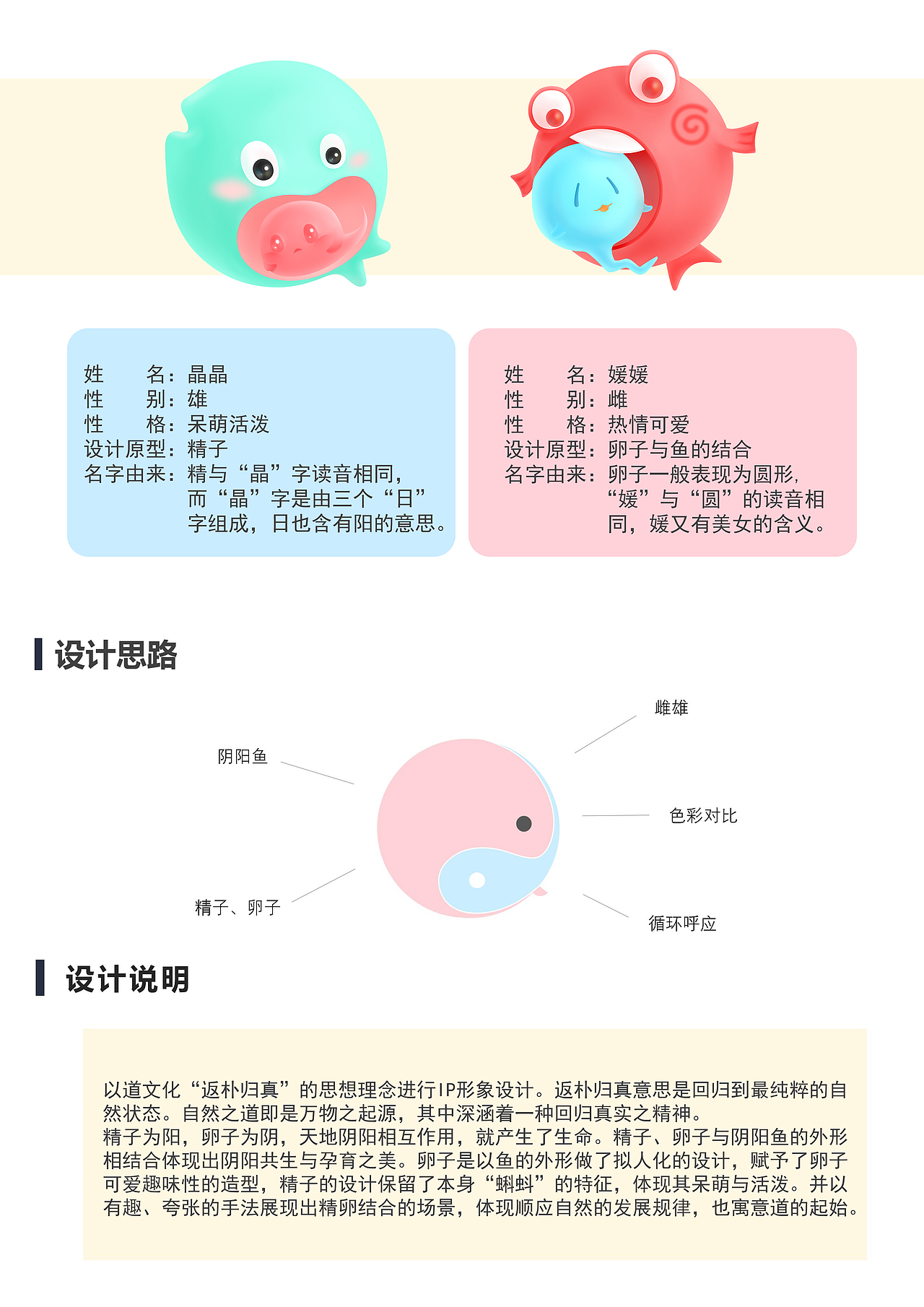 道文化“返朴归真”IP形象设计——晶晶、媛媛（图ZMzcwNjEwNTU2） - IP形象 - 站酷设计师郭蝈GUO原创素材 - 站酷ZCOOL