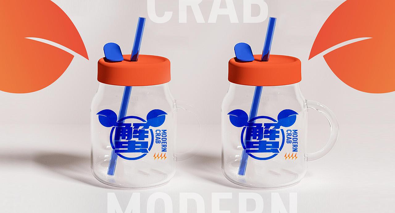 餐饮品牌全案设计，摩能·肉蟹煲，将所有消极大蟹八块（图ZMzA2MDA0Njgw） - 酒店餐饮设计 - 站酷设计师艺鼎装饰设计原创素材 - 站酷ZCOOL