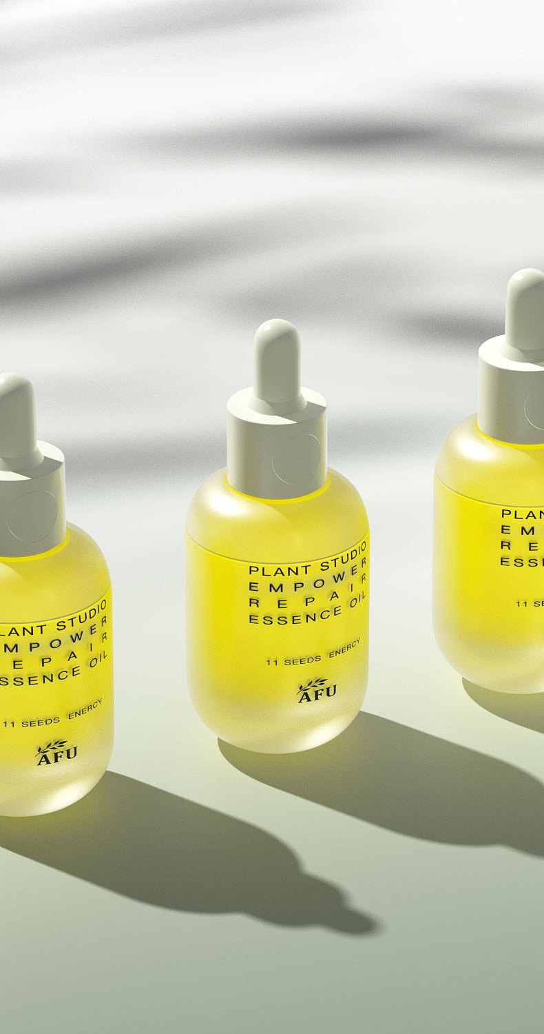 【c4d】阿芙精油建模渲染