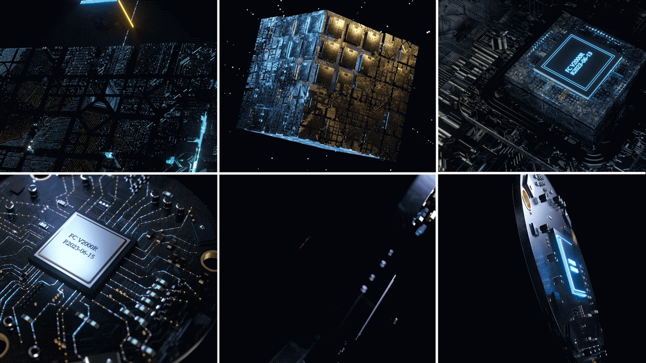 【动态渲染】-芯片（图ZMzQzMTIxNTE2） - 产品 - 站酷设计师南国时创原创素材 - 站酷ZCOOL