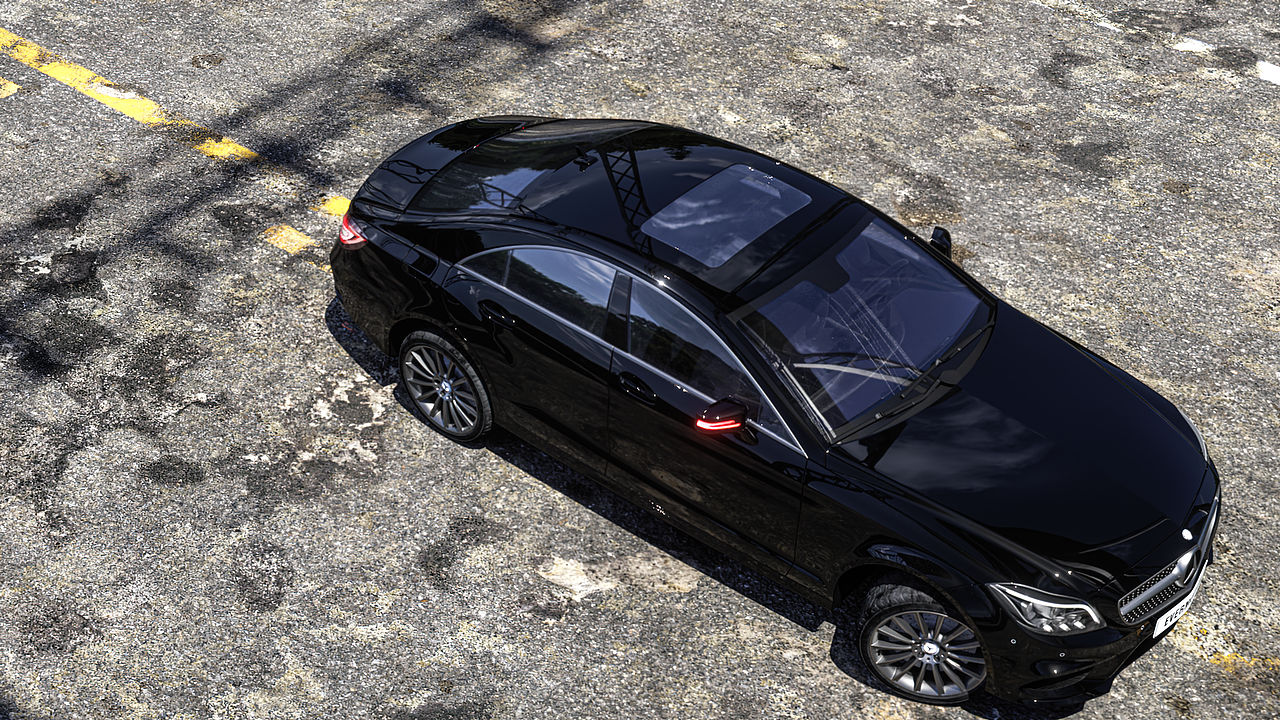 Mercedes CLS 500 汽车三维渲染（图ZMzI2MzY5NTky） - 动画/影视 - 站酷设计师熊熊本熊原创素材 - 站酷ZCOOL