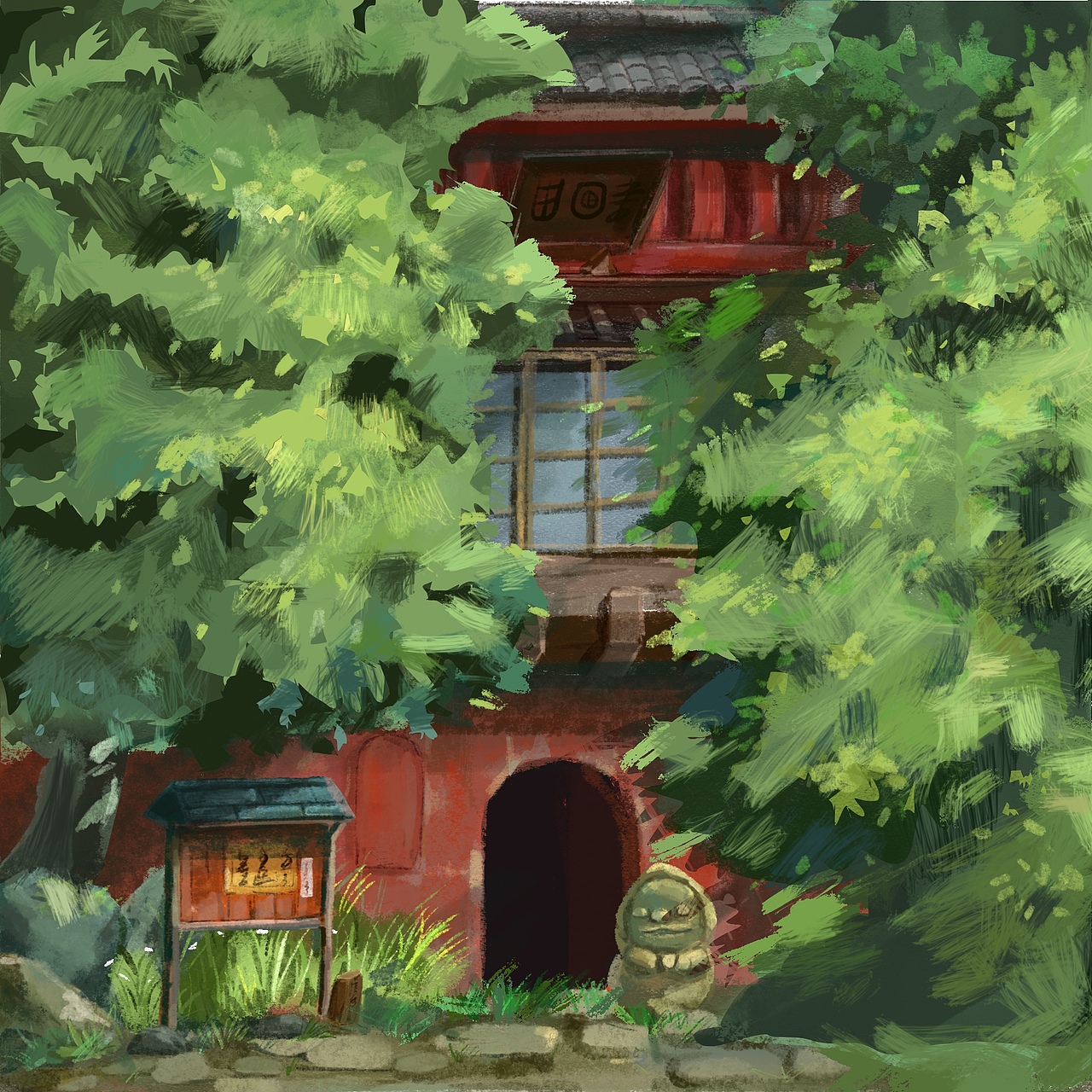 拾荒記（圖ZMzQ0NzEwNjUy） - 商業(yè)插畫 - 站酷設(shè)計(jì)師G二古是只小兔嘰原創(chuàng)素材 - 站酷ZCOOL