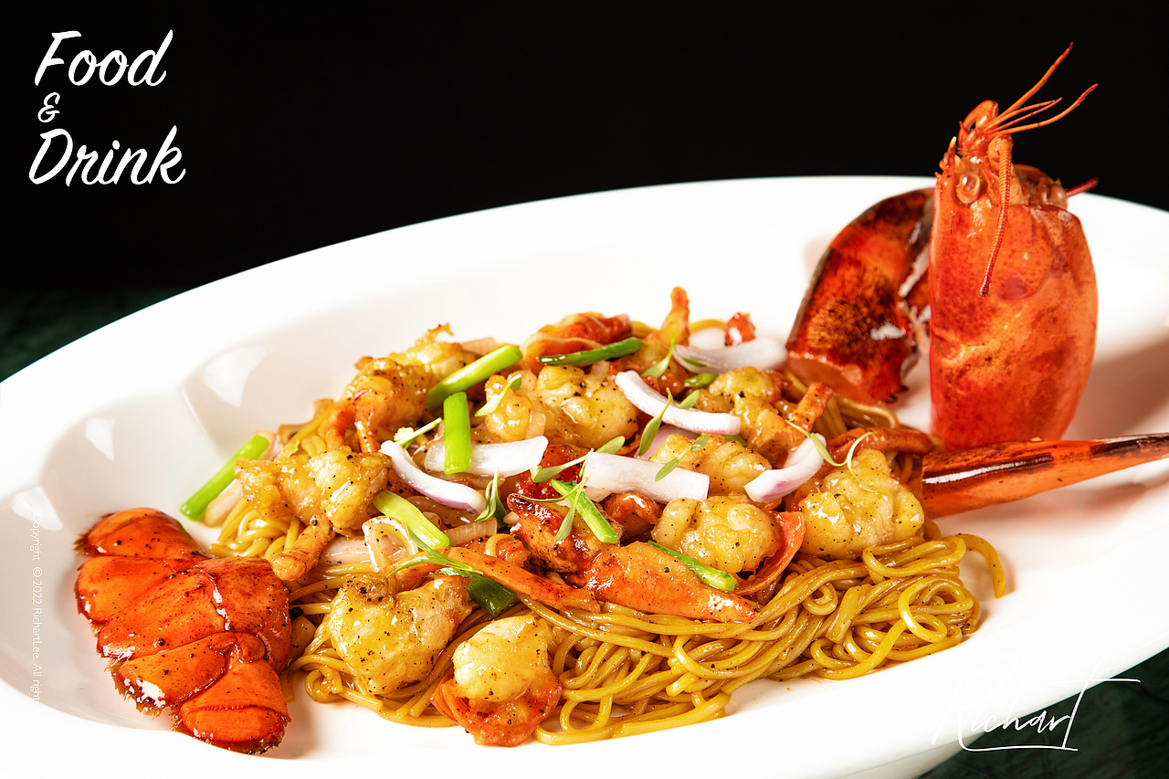 黑松露波士顿龙虾焖面