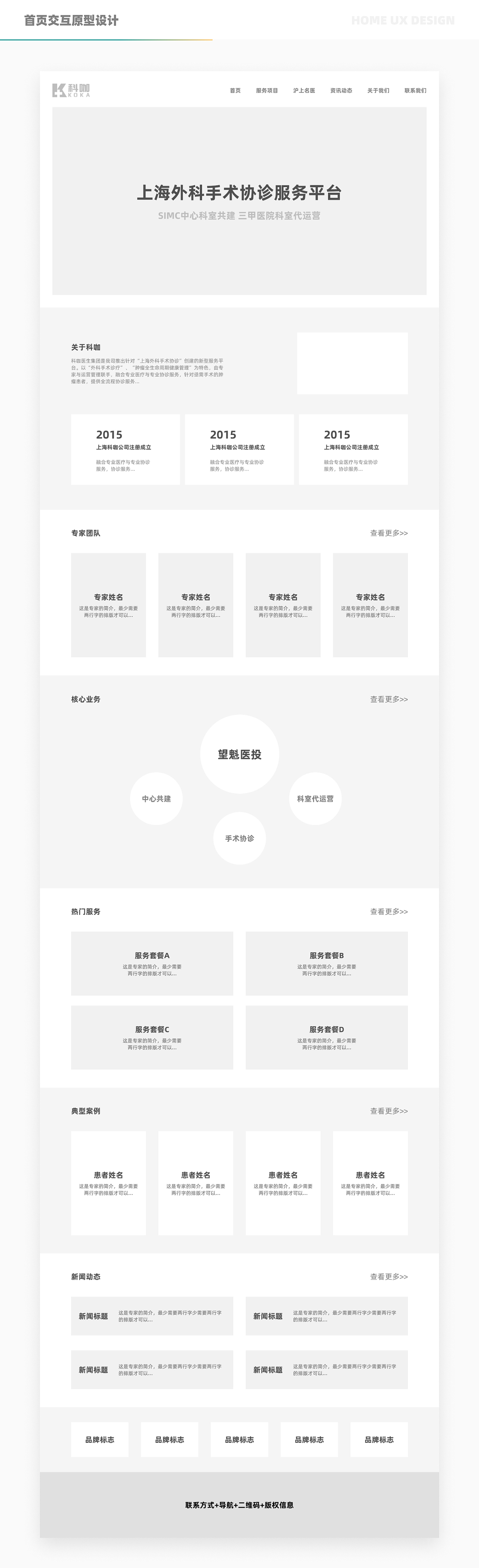 医疗健康产品设计案例合集丨科咖医生品牌官网（图ZMzUzNDMzMTI0） - 企业官网 - 站酷设计师廖尔摩斯原创素材 - 站酷ZCOOL