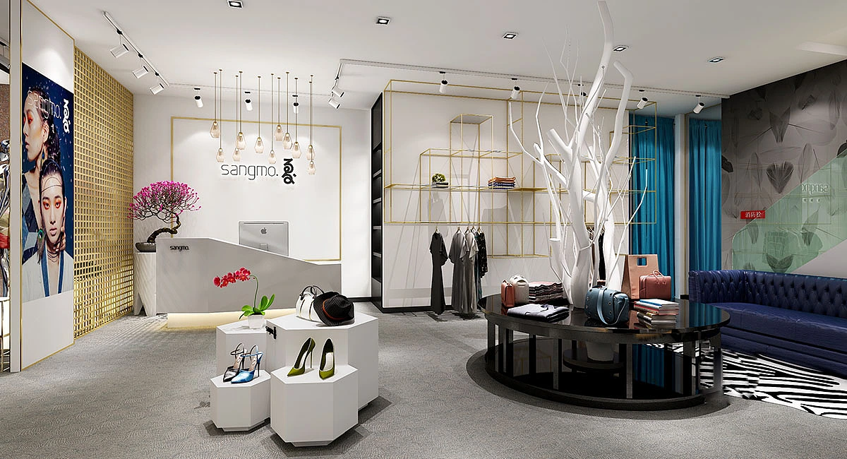 服装品牌连锁店&middot;桑陌夏|品牌升级/VI设计/服装店面设计