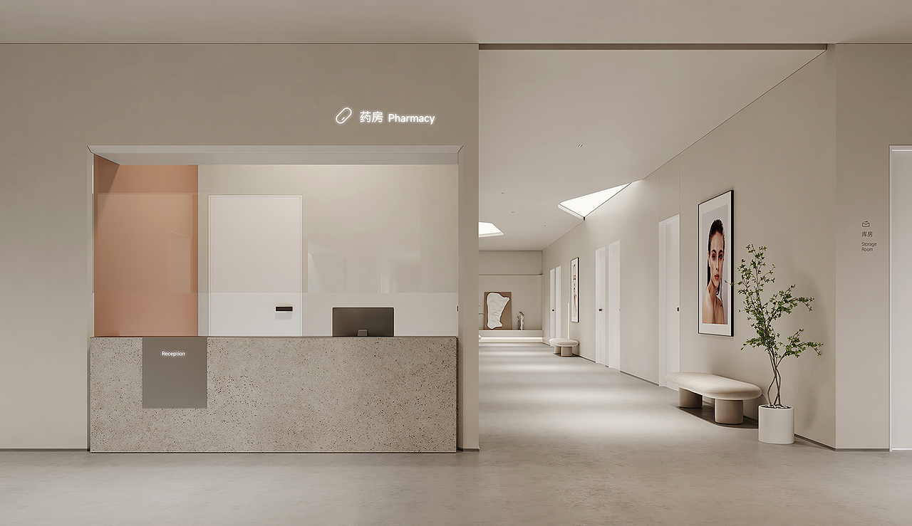 素颜医美 | 魔戏空间设计案例（图ZMzE0NDE1MzI4） - 商业空间设计 - 站酷设计师魔戏空间设计原创素材 - 站酷ZCOOL
