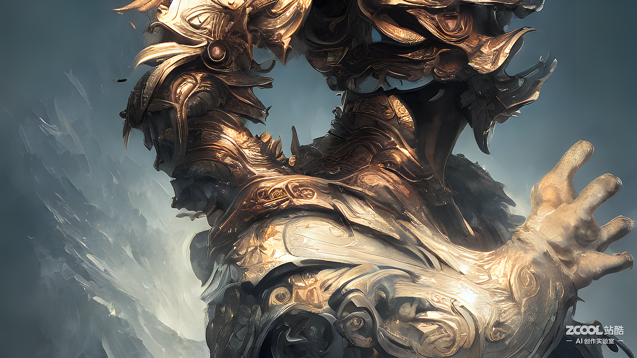 #AI创作实验室#落幕的武者