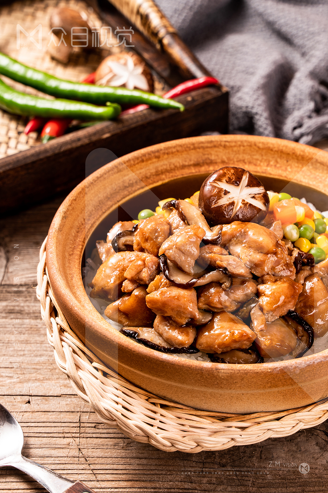 煲仔饭 | 菜品拍摄 x 众目摄影 | 