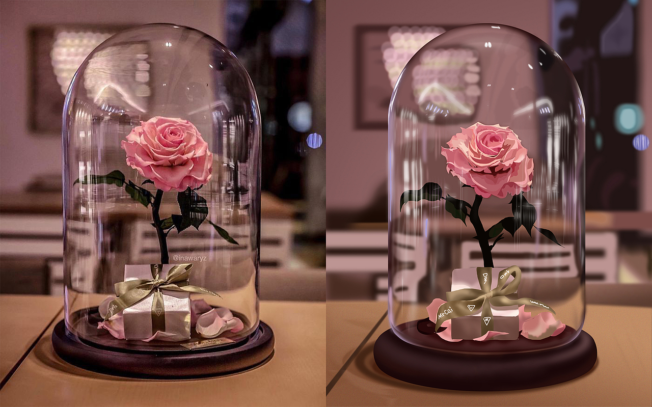 写实派插画练习（图ZMzUzNDI5Njg4） - 绘本 - 站酷设计师云游闲居酒轻飘原创素材 - 站酷ZCOOL