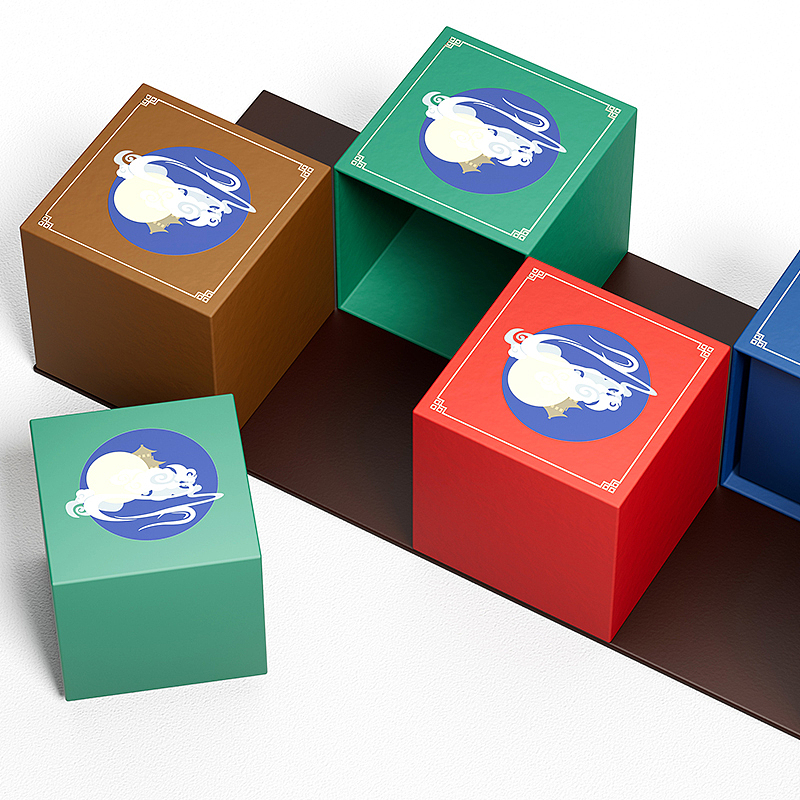 中秋节创意月饼连体礼盒包装