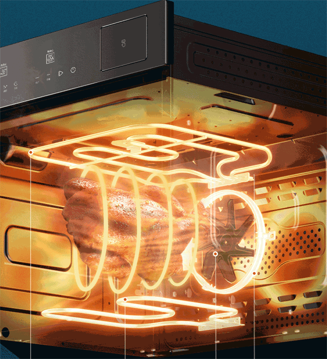 华帝 X 方米视觉 蒸烤箱 | 详情页分享（图ZMzA1MzQ3OTUy） - 电商 - 站酷设计师青鸟品牌整合原创素材 - 站酷ZCOOL