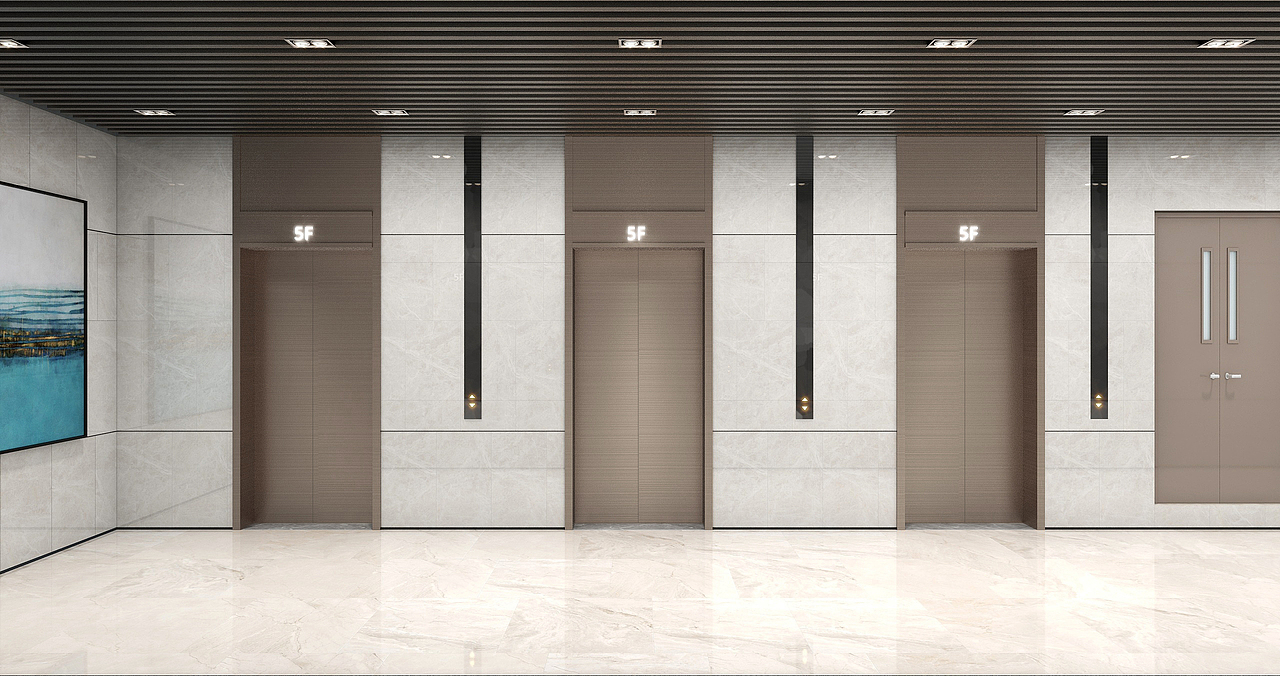 一个工業地產公區設計方案